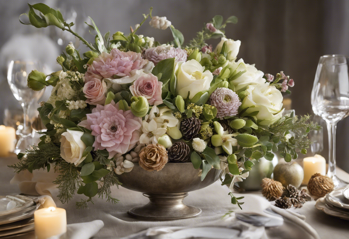 How to Arrange Flowers for a Memorable Holiday Centerpiece